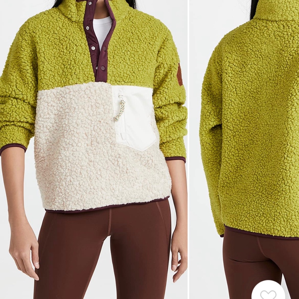 Tory Burch Sport Fleece. Size L. Almost Brand New! Only worn 3 times.